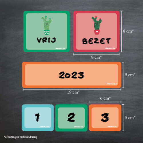 Dagritmekaarten Thema Cactussen Dagritmekaarten Alles Voor De Klas