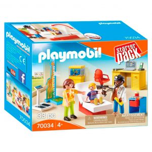 Playmobil bij de kinderarts