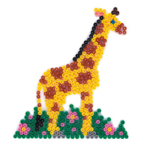 Strijkkralenbord giraffe