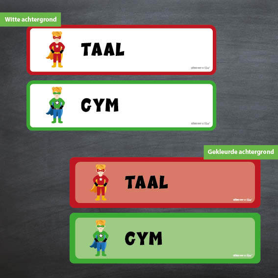 Dagritmekaarten Superhelden | Dagritmekaarten | Alles Voor De Klas